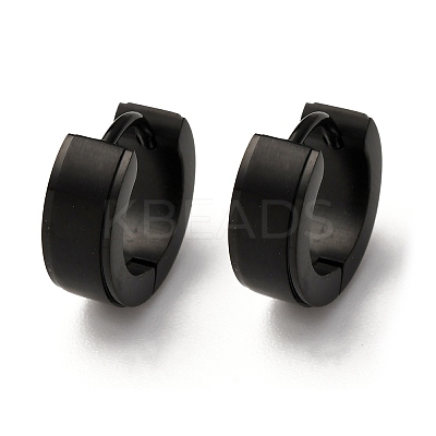 304 Stainless Steel Hoop Earrings EJEW-D331-19C-B-1