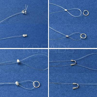 200Pcs 4 Style DIY Jewelry Making Findings Kit KK-YW0002-17-1