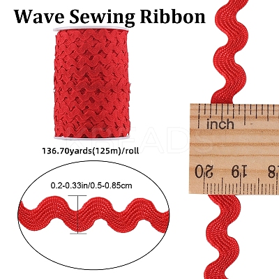 Wave Bending Fringe Trim OCOR-GF0004-42B-08-1