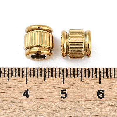 Ion Plating(IP)202 Stainless Steel Beads STAS-Q336-03G-1