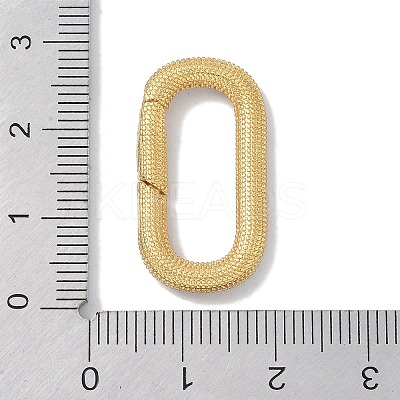 Rack Plating Brass Micro Pave Cubic Zirconia Twister Clasps KK-NH0002-19G-01-1
