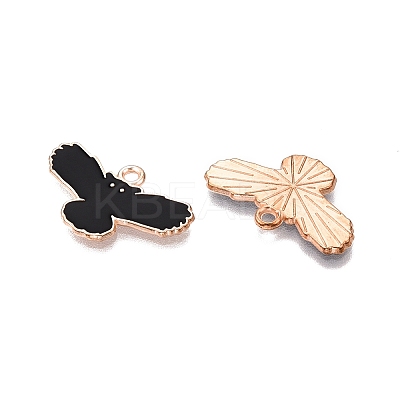 Halloween Theme Alloy Enamel Pendants PALLOY-N176-48-RS-1