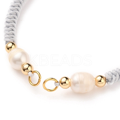Braided Nylon Cord Bracelet Making AJEW-JB00764-04-1