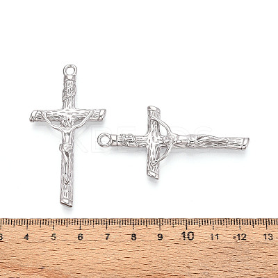 304 Stainless Steel Big Pendants STAS-T068-34P-1