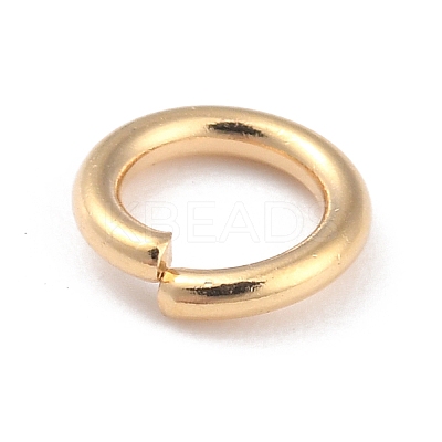 Rack Plating Brass Open Jump Rings X-KK-O139-18O-G-1
