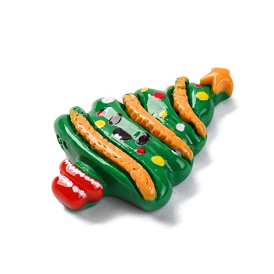 Christmas Series Opaque Resin Cabochons RESI-Q010-02B-1