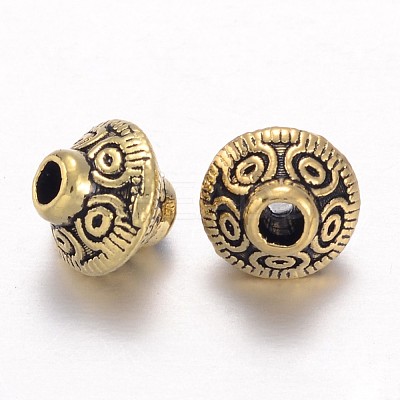 Tibetan Style Spacer Beads X-GLF1152Y-1