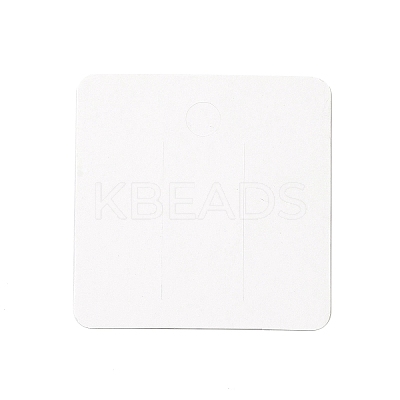 Square Paper Hair Clip Display Cards DIY-B061-01B-06-1