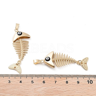 Rack Plating Alloy Enamel Big Pendants FIND-C050-08G-03-1
