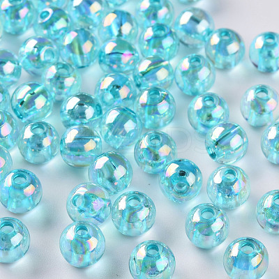Transparent Acrylic Beads MACR-S370-B8mm-755-1