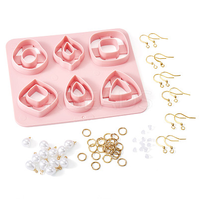 DIY Dangle Earring Kits DIY-TA0013-22-1
