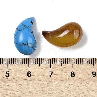 Natural & Synthetic Mixed Gematone Pendants G-NH0047-01-1