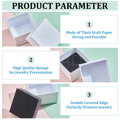 Texture Paper Jewelry Gift Boxes OBOX-NB0001-10A-01-1