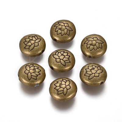Tibetan Style Alloy Beads X-TIBEB-Q067-08AB-NR-1