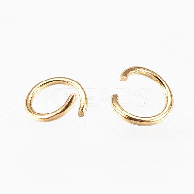 304 Stainless Steel Open Jump Rings STAS-P204-04G-01-1