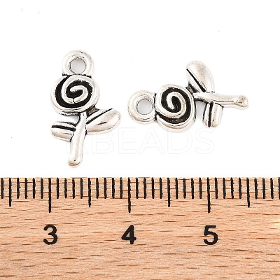 Great Valentines Day Gift Ideas Tibetan Style Alloy Charms LF10736Y-1