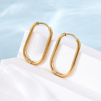 201 Stainless Steel Hoop Earrings EJEW-Z127-01G-02-1