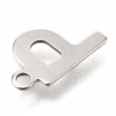 Non-Tarnish 201 Stainless Steel Charms STAS-C021-06P-P-1