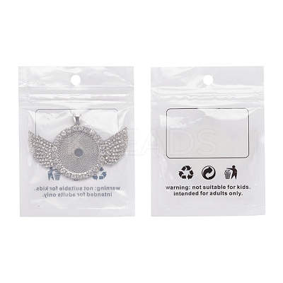 Alloy Big Pendants Cabochon Settings FIND-YW0001-20B-P-1