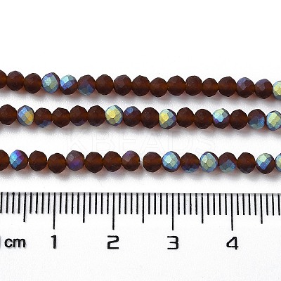Imitation Jade Glass Beads Strands EGLA-A034-T3mm-MB02-1