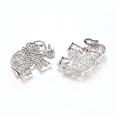 Tibetan Style Alloy Big Pendants LS-TIBEP-29-AS-LF-1