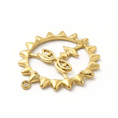 304 Stainless Steel Pendants STAS-M305-01G-1