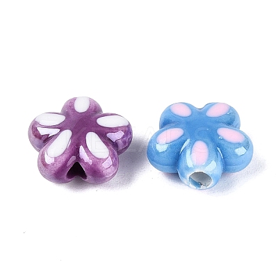 Handmade Porcelain Beads PORC-N012-10-1