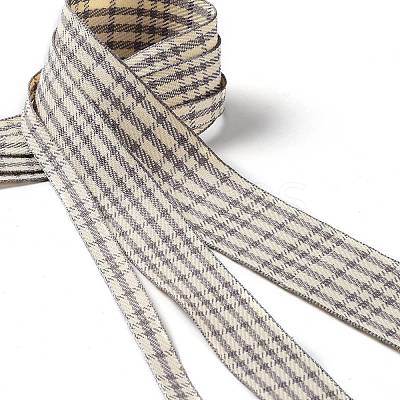 9 Yards 3 Styles Tartan Print Polyester Ribbon SRIB-C002-01B-1
