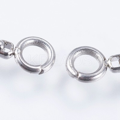 Tarnish Resistant Adjustable 304 Stainless Steel Bracelet Making X-STAS-G169-01P-1