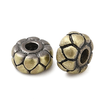 Tibetan Style Rack Plating Brass Bead KK-Q805-26AB-1
