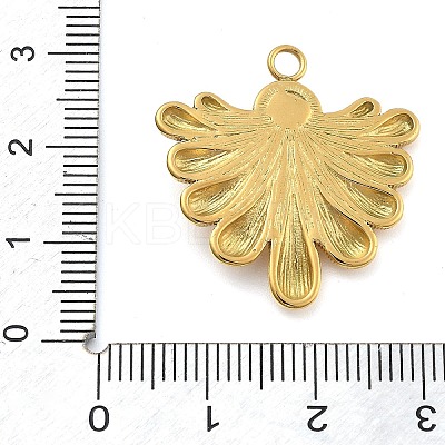 Ion Plating(IP) 304 Stainless Steel Pendants X-STAS-P379-02D-G-1