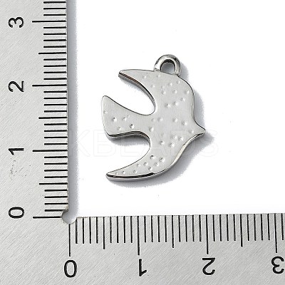 Anti-Tarnish 304 Stainless Steel Pendants STAS-L022-442P-1