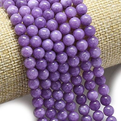 Natural Malaysia Jade Beads Strands G-L645-A01-4mm-18-1