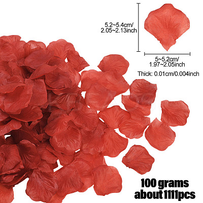100G Satin Artificial Rose Petals DIY-SP0005-68A-1