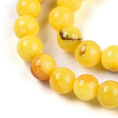 Natural Persian Jade Beads Strands G-A255-A02-04I-1