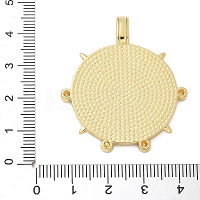 Brass Pendants X-KK-P293-30B-G-1