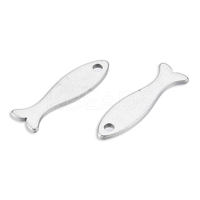 Non-Tarnish 201 Stainless Steel Charms STAS-N098-127P-1