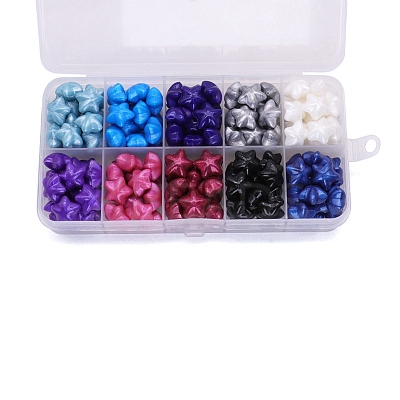 10 Grids 10 Colors Wax Granule Set PW-WG60285-07-1