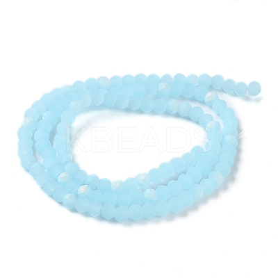 Imitation Jade Glass Beads Strands LS-EGLA-A034-J3mm-MB04-1
