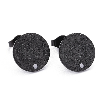 304 Stainless Steel Stud Earring Findings STAS-Z021-C-01EB-1