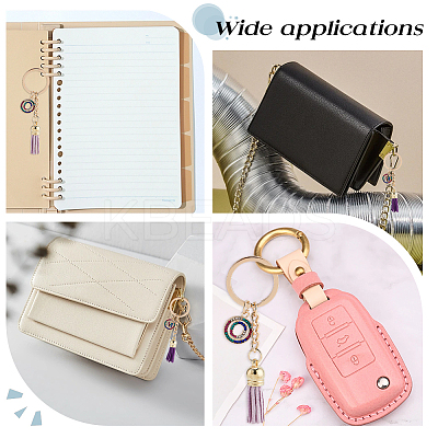 Alloy Colorful Rhinestone Keychain KEYC-WR0001-24-1