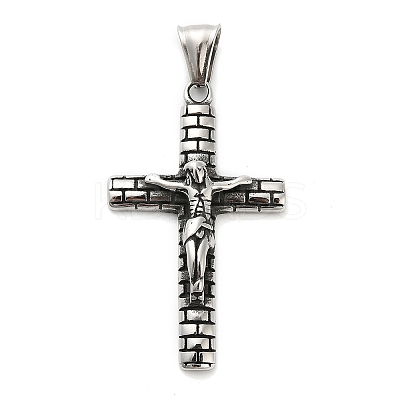 316 Surgical Stainless Steel Pendants STAS-A123-11AS-1