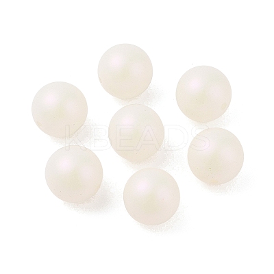 ABS Plastic Imitation Pearl Beads OACR-B026-01-1