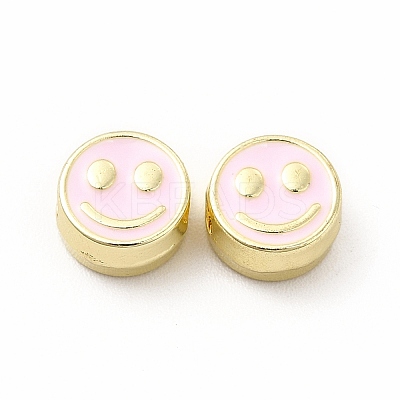 Rack Plating Alloy Enamel Beads FIND-G051-01LG-04-1