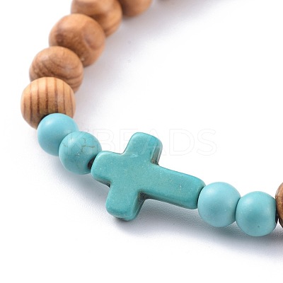 Stretch Bracelets BJEW-JB04620-01-1