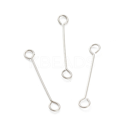 Non-Tarnish 316 Surgical Stainless Steel Eye Pins LS-X-STAS-P277-A01-P-1