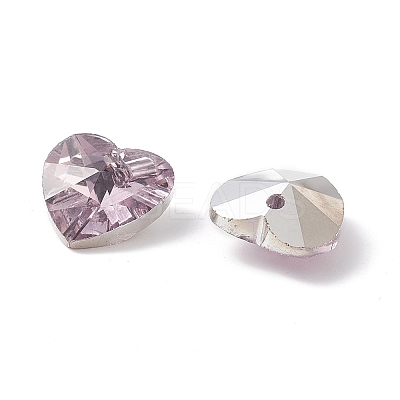 Faceted Glass Charms X-RGLA-L026-B11-1