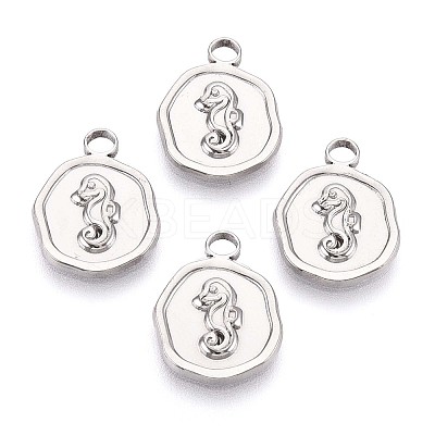 Non-Tarnish 304 Stainless Steel Pendants STAS-F282-07P-1