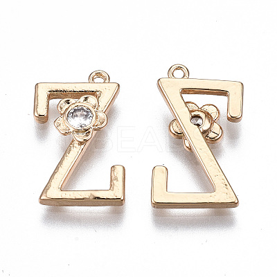 Brass Pendants KK-Q768-001G-Z-1