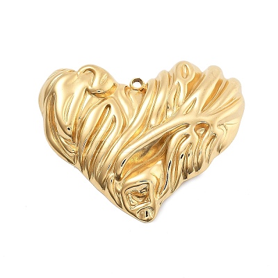 304 Stainless Steel Pendants STAS-R155-063G-02-1